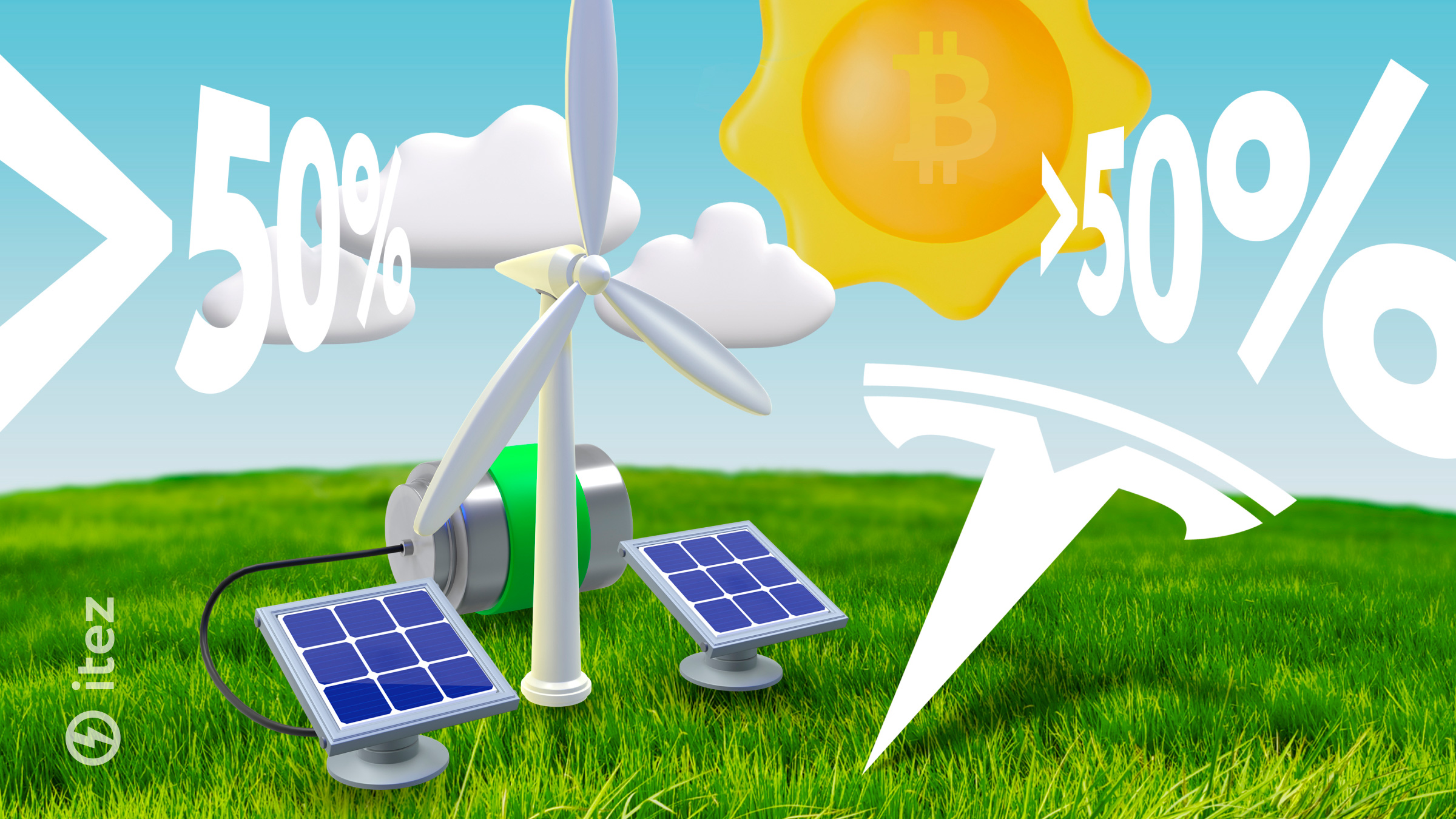 Over 50% of Bitcoin mining energy is clean