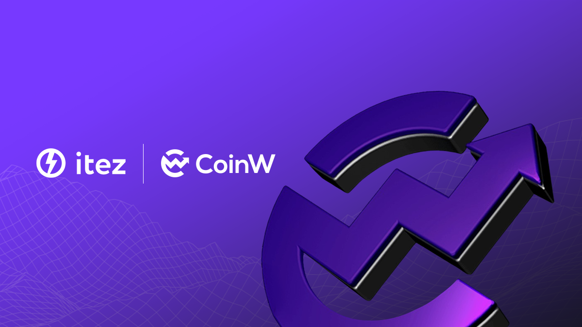 Itez and CoinW became partners