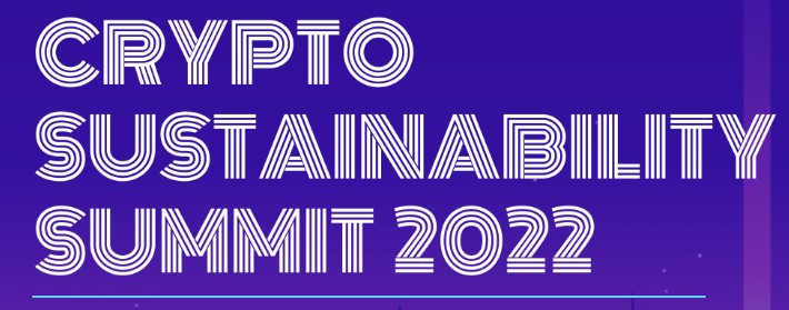 Crypto Sustainability Summit 2022
